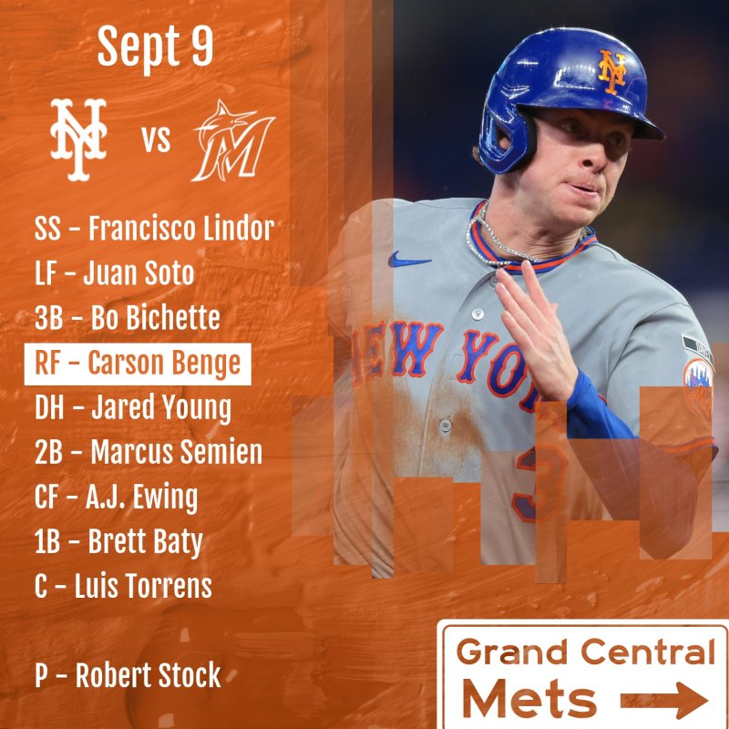 Lineup: Sept 9