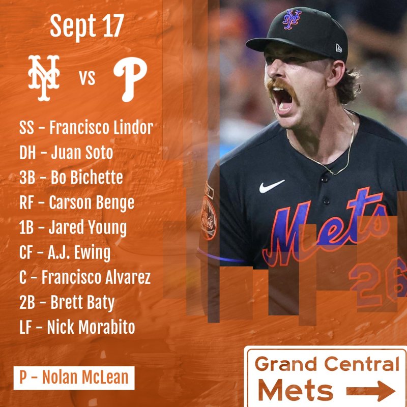 Lineup: Sept 17