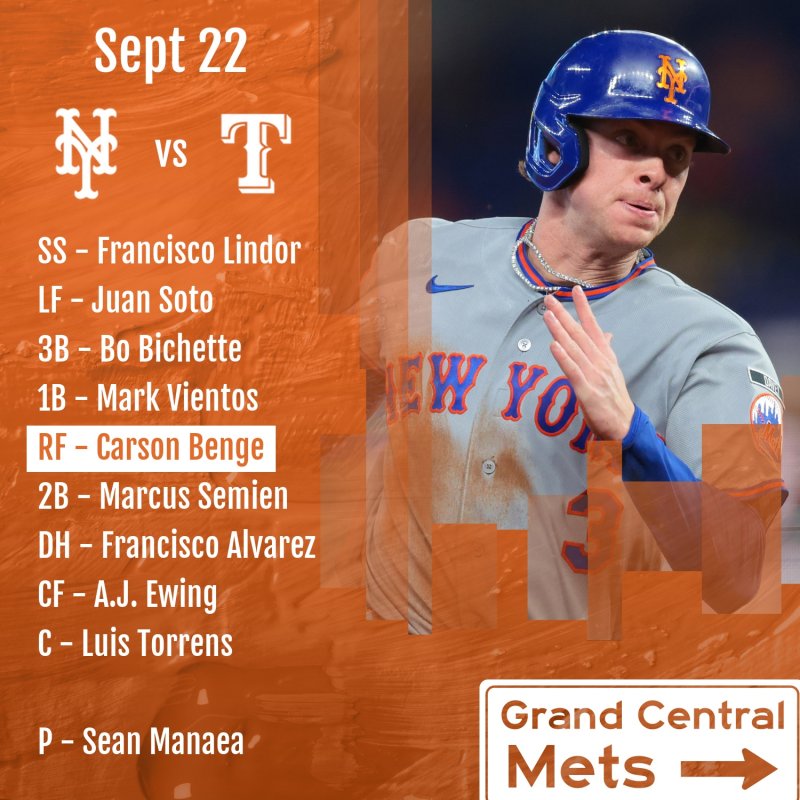 Lineup: Sept 22