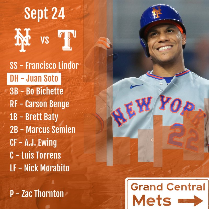Lineup: Sept 24